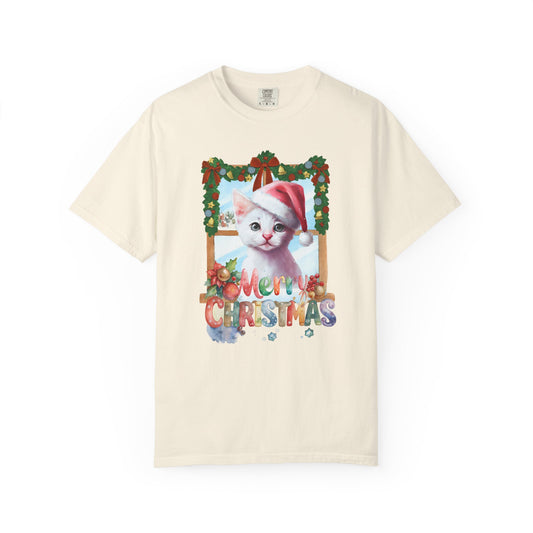 Christmas Kitty Holiday T-Shirt