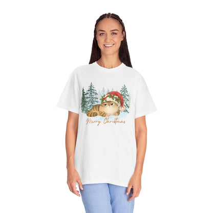 Christmas Boss Cat —  Holiday T-Shirt