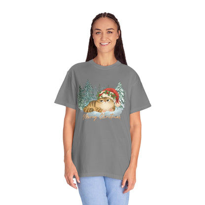 Christmas Boss Cat —  Holiday T-Shirt