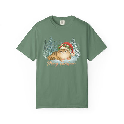 Christmas Boss Cat —  Holiday T-Shirt