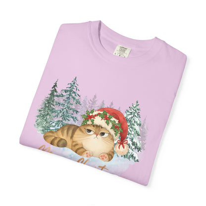 Christmas Boss Cat —  Holiday T-Shirt
