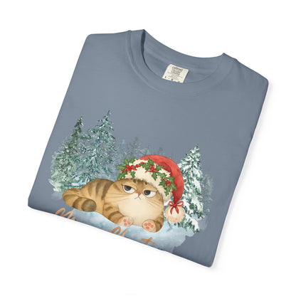Christmas Boss Cat —  Holiday T-Shirt
