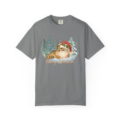 Christmas Boss Cat —  Holiday T-Shirt