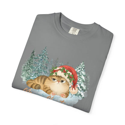 Christmas Boss Cat —  Holiday T-Shirt