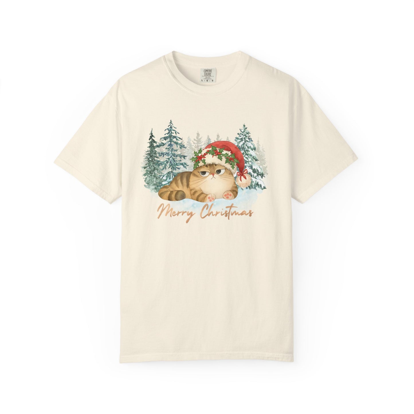 Christmas Boss Cat —  Holiday T-Shirt