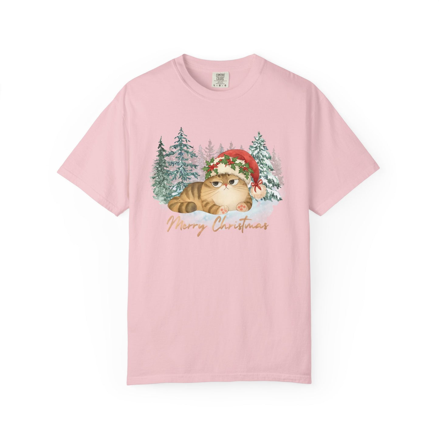 Christmas Boss Cat —  Holiday T-Shirt