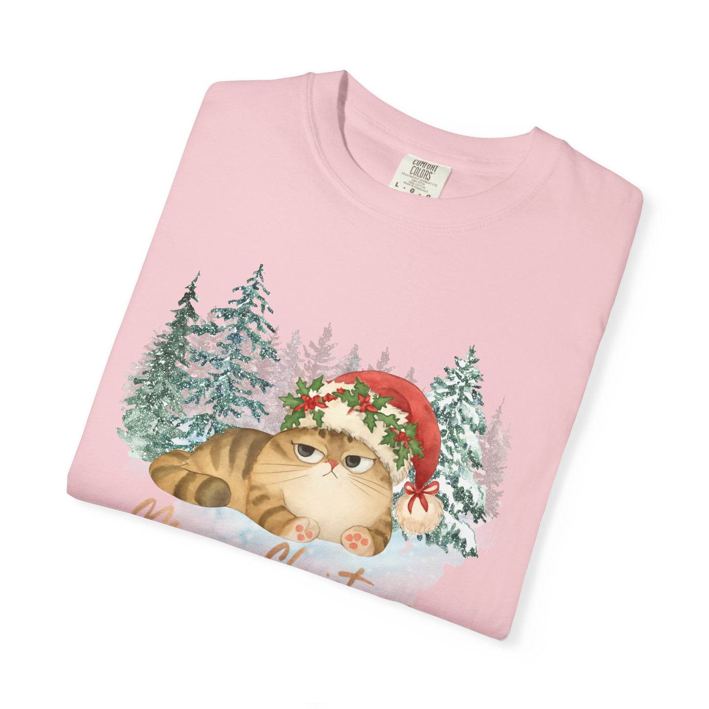 Christmas Boss Cat —  Holiday T-Shirt