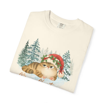 Christmas Boss Cat —  Holiday T-Shirt