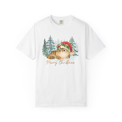 Christmas Boss Cat —  Holiday T-Shirt