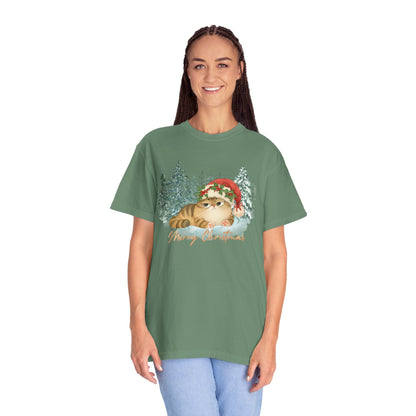 Christmas Boss Cat —  Holiday T-Shirt