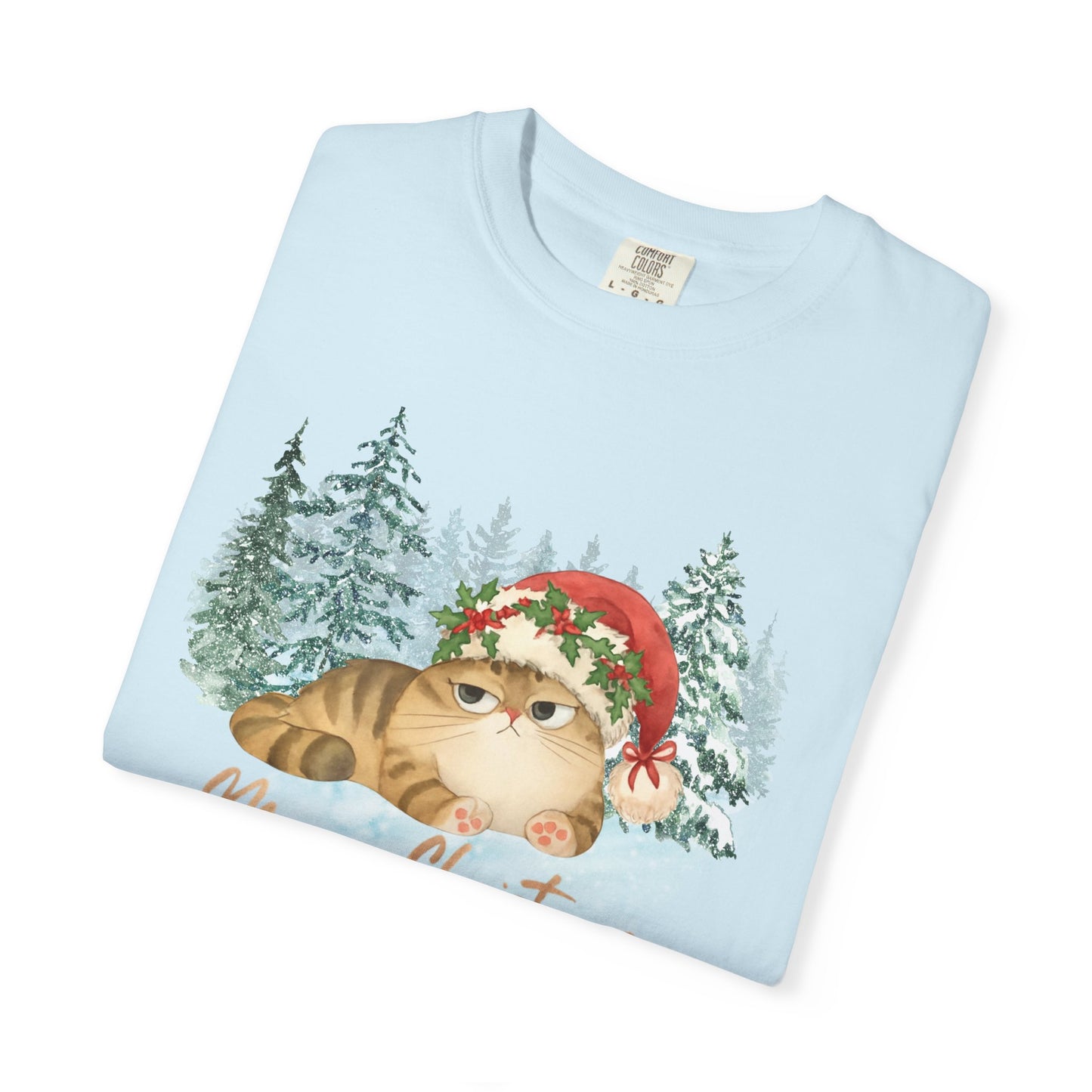 Christmas Boss Cat —  Holiday T-Shirt