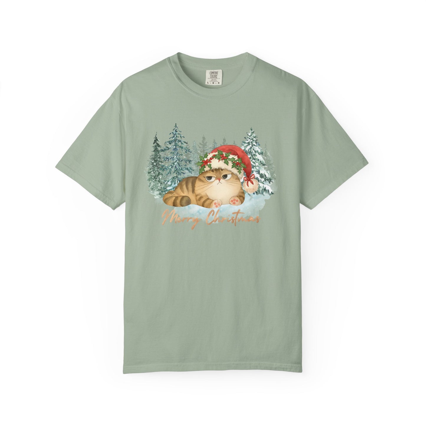 Christmas Boss Cat —  Holiday T-Shirt