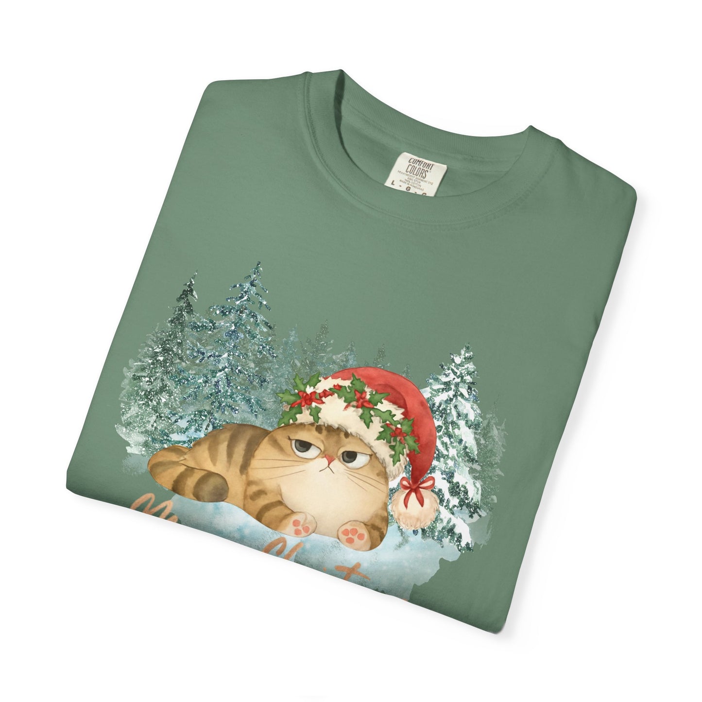 Christmas Boss Cat —  Holiday T-Shirt