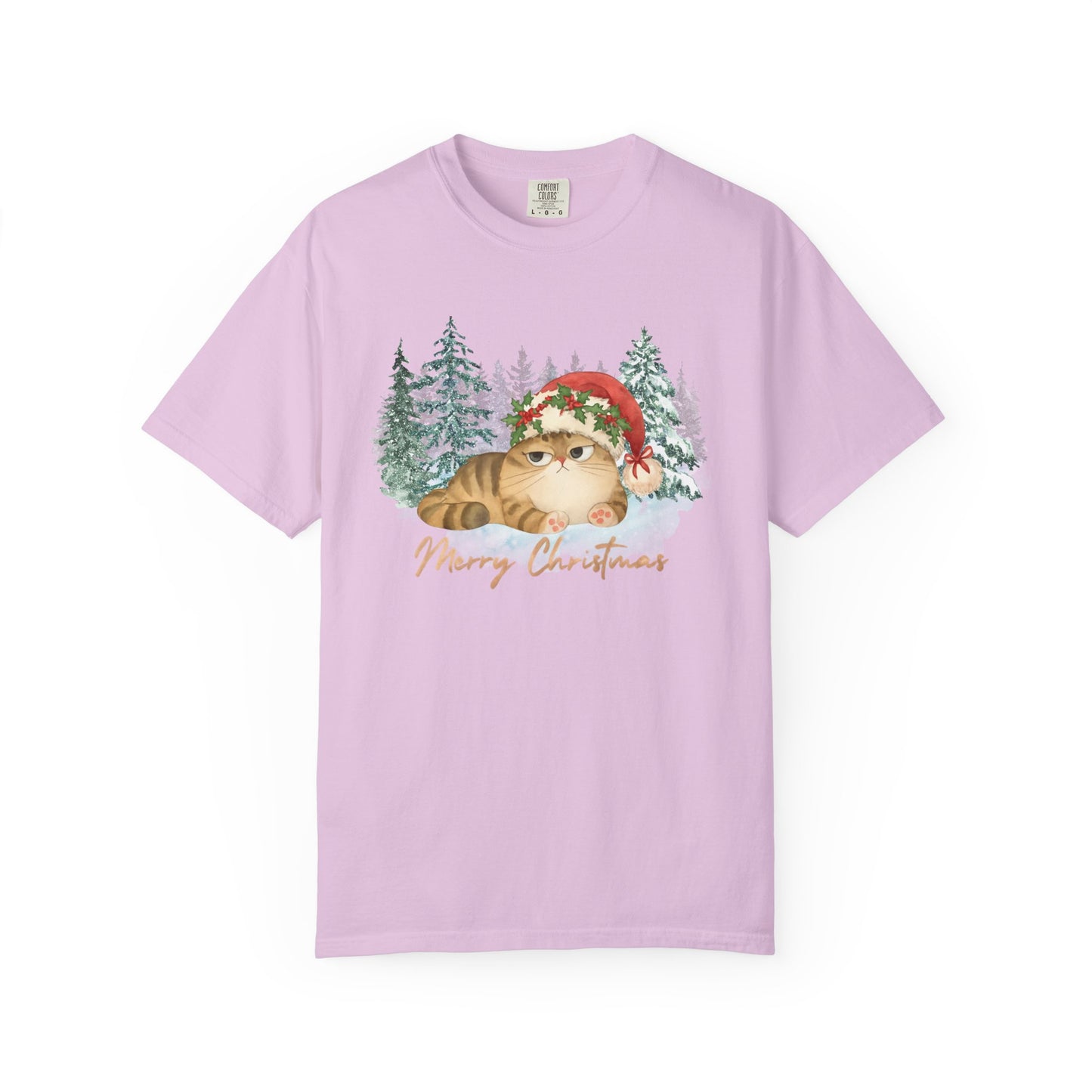 Christmas Boss Cat —  Holiday T-Shirt