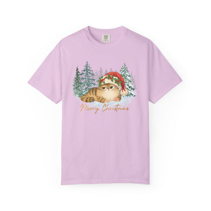 Christmas Boss Cat —  Holiday T-Shirt